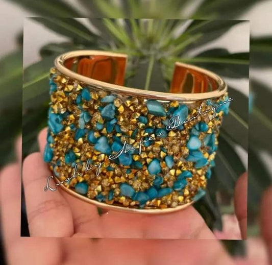 Accents of Turquoise Cuff